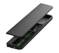 Xgdsnly Keyboard Wrist avec Kit de Nettoyage Multifonction Contenant Brosse Douce Repose-Poignet Ergonomique Outil pour Appareils Électroniques Pince, Noir