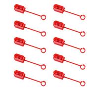 Xgdsnly Lot de 10 de Protection pour Connecteurs XT60, poussière pour Maquettes Radiocommandées, Idéales pour Le Transport et Le Rangement, Rouge