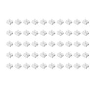 Xgdsnly Lot de 50 Connecteurs à Ressort CH-2 pour Connexion de Fils, Bornier Qualité