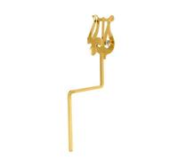 Xgdsnly Lyre Musique Portable Porte-Partition avec Pince Compact Support Partition avec Pince pour Concert, Gold, B Alto Sax Long