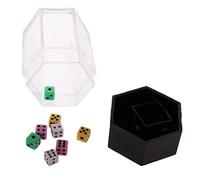 Xgdsnly Magique Dé Trick Ensemble Plastique Effet Disparition Illusion Convient pour Spectacle Magie Animations Familiales Loisirs Créatifs7.5x4.8cm