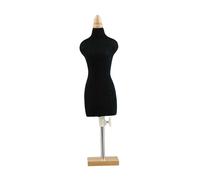 Xgdsnly Mannequin Miniature pour Robe de Poupée, Support pour Vêtements de Poupée En Bois et Conception de Vêtements, La Création de Patrons, La, Socle carré de 33 cm