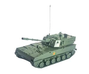 Xgdsnly Maquette de Char, Modèle de Véhicule, Modèle de Collection, Puzzle, Puzzle 4D à Encastrer à L'échelle 1:72, Idée Cadeau et Décoration de Table Pou, Vert 9.8x4.5x5cm