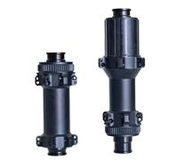 Xgdsnly Moyeu de Roue de Vélo Vélo Arrière Avant Roulement Étanche en Alliage à 4 Roulements avec Rochet 54 Dents et Verrou, Avant 100mm, Arrière 142mm, Moyeu S260 1 Paire - Corps De Roue Libre HG