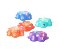 Xgdsnly Parcours d'obstacles Stepping Stones, jeu d'apprentissage pratique pour la coordination œil-main et la motricité fine, à empiler, 5 Pièces