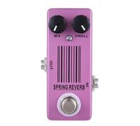 Xgdsnly Pédale Réverbération à Ressort Mini Pédale Réverbération True Circuit Direct pour Guitaristes, Musiciens