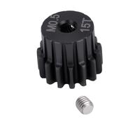 Xgdsnly Pignon Moteur En Acier Trempé, Kit D'engrenages pour Voiture RC, Accessoire de Remplacement pour Camion Chenillé, Convient à La Modification, 15T