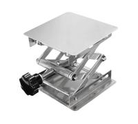 Xgdsnly Plate-Forme Élévatrice en Acier Inoxydable Manuel Élévateur Laboratoire Réglable Table Élévatrice à Ciseaux pour Scientifiques, Banc D'essai, 150 150mm