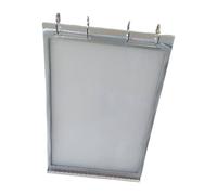 Xgdsnly Présentoir de Menu Support de Carte Transparente Pages Flexibles Double Utilité pour Foires Commerciales Vitrines Lieux D'Accueil Boutiques, A4