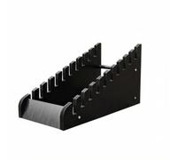 Xgdsnly Présentoir de Sol Échantillons Carrelage Pierre Parquet Support Rangement Rack Cadre Bois Métal avec Tubes Acier, XL, 12 Grilles Pour Carreaux 600 600, 800 800 Dimensions 700x400x356 Mm