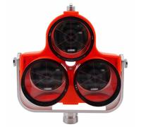 Xgdsnly Prisme Triangulaire pour Station Totale, Rouge