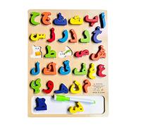 Xgdsnly Puzzle En Bois de L'alphabet Arabe, Jeu D'apprentissage, pour Développer La Motricité Fine et Créer Des Mots pour, c