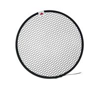 Xgdsnly Réflecteur Diffuseur Flash, Abat-Jour Diffuseur Réflecteur Standard en Aluminium avec Grille Alvéolée Intégrée pour Une Meilleure Répartition de La, 50 degrés