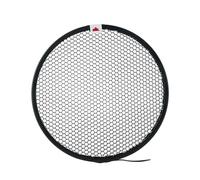Xgdsnly Réflecteur Diffuseur Flash, Abat-Jour Diffuseur Réflecteur Standard en Aluminium avec Grille Alvéolée Intégrée pour Une Meilleure Répartition de La, 40 degrés
