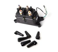Xgdsnly Relais Treuil ATV 250A Relais 12V Contacteur pour Treuil Module Commande Électrique Montage sans Modification Contrôle Récupération Stable Adapté aux Randonnées Hors Route Plage Forêt