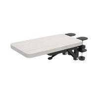 Xgdsnly Repose-Bras Bureau à Pince Ergonomique Support sans Perçage pour, Array, Blanc Érable, Coins Arrondis