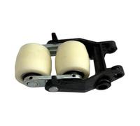 Xgdsnly Roue Transpalette En Nylon Stable Roue Transpalette avec Roulement Faible Usure Roulette pour Atelier, Petit Ensemble De Roues En Nylon Avec Support De Roue