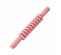 Xgdsnly Roues à Picots Bâton Détenur Corporel Surface Texturée Rouleau Détenur Corporel, Rose