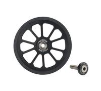 Xgdsnly Roulette Vélo Pliant Compacte, Noir, 72mm
