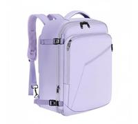 Xgdsnly Sac à Dos de Déplacement D'affaires Sangle Bagage Grand Sac à Dos Cabine Sangles Rembourrées Bagagerie pour Fin de Semaine, Violet, Violet Clair
