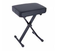 Xgdsnly Siège pour Clavier Pliable Stable Banc pour Clavier Pliable Capacité Élevée Banc Rembourré Studio, Noir