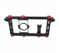 Xgdsnly Stabilisateur Vidéo Mobile Rig Support Poignée Cage en Alliage d'Aluminium Robuste et Léger avec Port Accessoires Audio et Lumière Maintien Stable