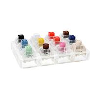 Xgdsnly Switch Tester Pratique pour Clavier Mécanique avec Testeur de Commutateurs Outils D'Extraction de Keycap Capuchons Translucides Adaptés à Coll,