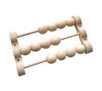 Xgdsnly Tableau D'activités En Bois - Jouet éducatif Stimulant La Motricité Fine et L'imagination - Idée Cadeau D'anniversaire, Abaque à trois rangées