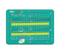 Xgdsnly Tableau d'apprentissage de La Notation Musicale électronique pour Guitare et Piano - Lecture Créative