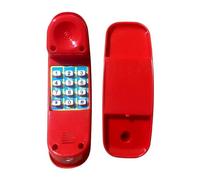 Xgdsnly Téléphone Jouet pour Aire de Jeux. Un Jouet Sûr pour Enfants, Fabriqué en Polypropylène, Idéal pour Les Tours de Jeux et Les Balançoires dans Le, Rouge
