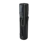 Xgdsnly Tube de rangement pour tige de soudage avec sangle étanche et portable pour espace de travail, noir