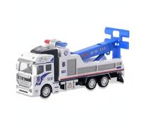 Xgdsnly Véhicule de Secours Camion Jouet Véhicule Miniature Interactif avec Moteur à Rétrofriction Destinés au Développement des Compétences Enfants Filles 4 à 6 Ans Scènes d'Aventure, Dépanneuse