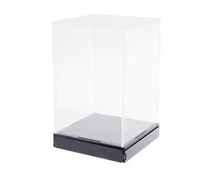 Xgdsnly Vitrine en Acrylique Transparent, Idéale pour Présenter et des Figurines à L'abri de La Poussière sur Un Lieu de Travail, 10x10x20cm
