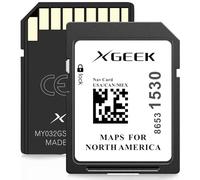 XGEEK 8653 1530 Version mise à jour de la carte SD 2025 Compatible avec GM Chevrolet, Cadillac et Buick Comprend des cartes pour les États-Unis, le Canada et le Mexique