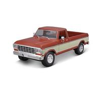 XGFFBAGB 1:18 Pour F150 Recueillir Le Cadeau De Collection De Décorations De Voiture En Alliage Moulé Moulé(Brown White,With box)