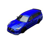 XGFFBAGB 1:18 Pour SAISON GTR R35 Voyage Edition Modèle De Voiture Décoration Statique Collection Cadeaux(Bleu,Pas de boîte)