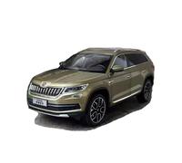 XGFFBAGB 1:18 pour Skoda Kodiaq Modèle De Voiture en Alliage Moulé sous Pression Collection De Fans Affichage Décoration De La Maison Ornements en Métal(Gold,No Box)