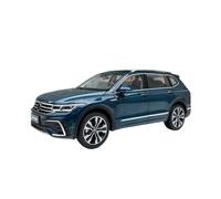 XGFFBAGB 1:18 Pour TIGUAN L 2022 VUS En Alliage Modèle De Voiture Ornements Souvenir Collection Jouets Cadeau Affichage Ornements(Pas de boîte)