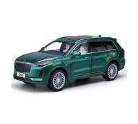 XGFFBAGB 1:24 pour Leading Ideal One Son Et Lumière Pull Back Alliage Modèle De Voiture Moulé sous Pression Jouet Ornements(Green,with Box)