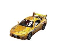 XGFFBAGB 1/64 pour AE86 Premier Modèle De Voiture en Alliage Textuel(Yellow B,No Box)