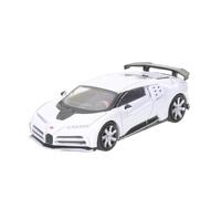 XGFFBAGB 1/64 pour Bugatti Alliage Moulé sous Pression Absorption des Chocs Modèle Jouet Voiture Amis Cadeaux(White C,with Box)
