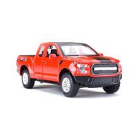 XGFFBAGB Alliage Pick-Up Car L17Cm pour Raptor-F150 Model Collection & Toy Car 4-Doors-Open W/Light N Music(Rosso,No Box)