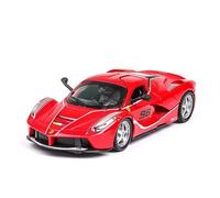 XGFFBAGB Cadeaux De Noël Enfants Moulé sous Pression 1:32 Modèle De Voiture en Alliage pour LaFerrari Véhicules en Métal Jouet Collection Adulte(Red A,with Box)
