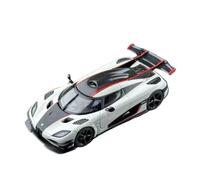 XGFFBAGB Capot Ouvert À Rayures en Fiber De Carbone pour One, Modèle De Voiture Moulé sous Pression, Jouets De Collection, 1/64(No Box)