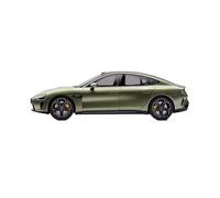 XGFFBAGB Modèle de voiture d'appartement en alliage moulé sous pression SU7 Sedan, échelle 1:18, collection de fans, décoration de maison, ornements métalliques (vert, sans boîte)