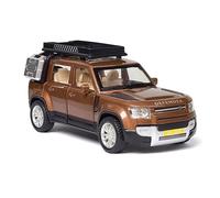 XGFFBAGB Modèle De Voiture De Sport en Alliage 1:32 pour Land Rover Defender, Son Et Lumière, Jouets Préférés pour Enfants(Brown,with Box)
