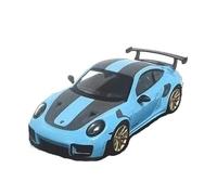 XGFFBAGB Modèle De Voiture De Sport en Alliage 911 GT2 RS À L'échelle 1/64, Souvenir De Collection Statique(Blu,with Box)