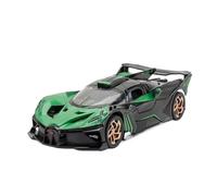 XGFFBAGB Modèle De Voiture De Sport en Alliage Bolide 1:32, Jouets, Véhicule en Métal Moulé sous Pression avec Son Et Lumière, Cadeaux De Décoration(Green,with Box)