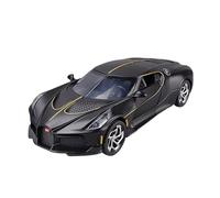 XGFFBAGB Modèle De Voiture De Sport en Alliage Moulé sous Pression À L'échelle 1:24, Jouet en Métal, Cadeau(Black,No Box)