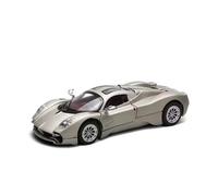XGFFBAGB Modèle De Voiture De Sport en Alliage Moulé sous Pression pour Utopia, Échelle 1:32, Jouet De Course en Métal avec Son Et Lumière, Cadeau(Gold,with Box)
